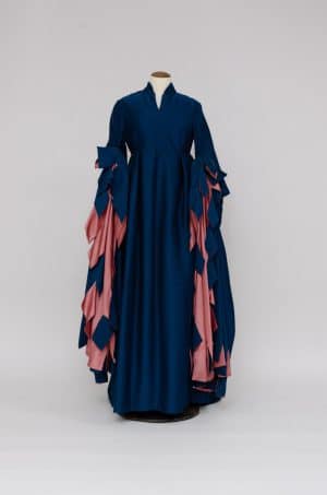 Gotiek jurk blauw