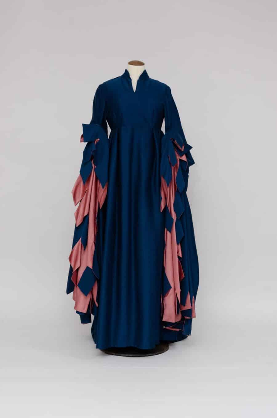 Gotiek jurk blauw