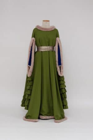 Gotiek jurk groen