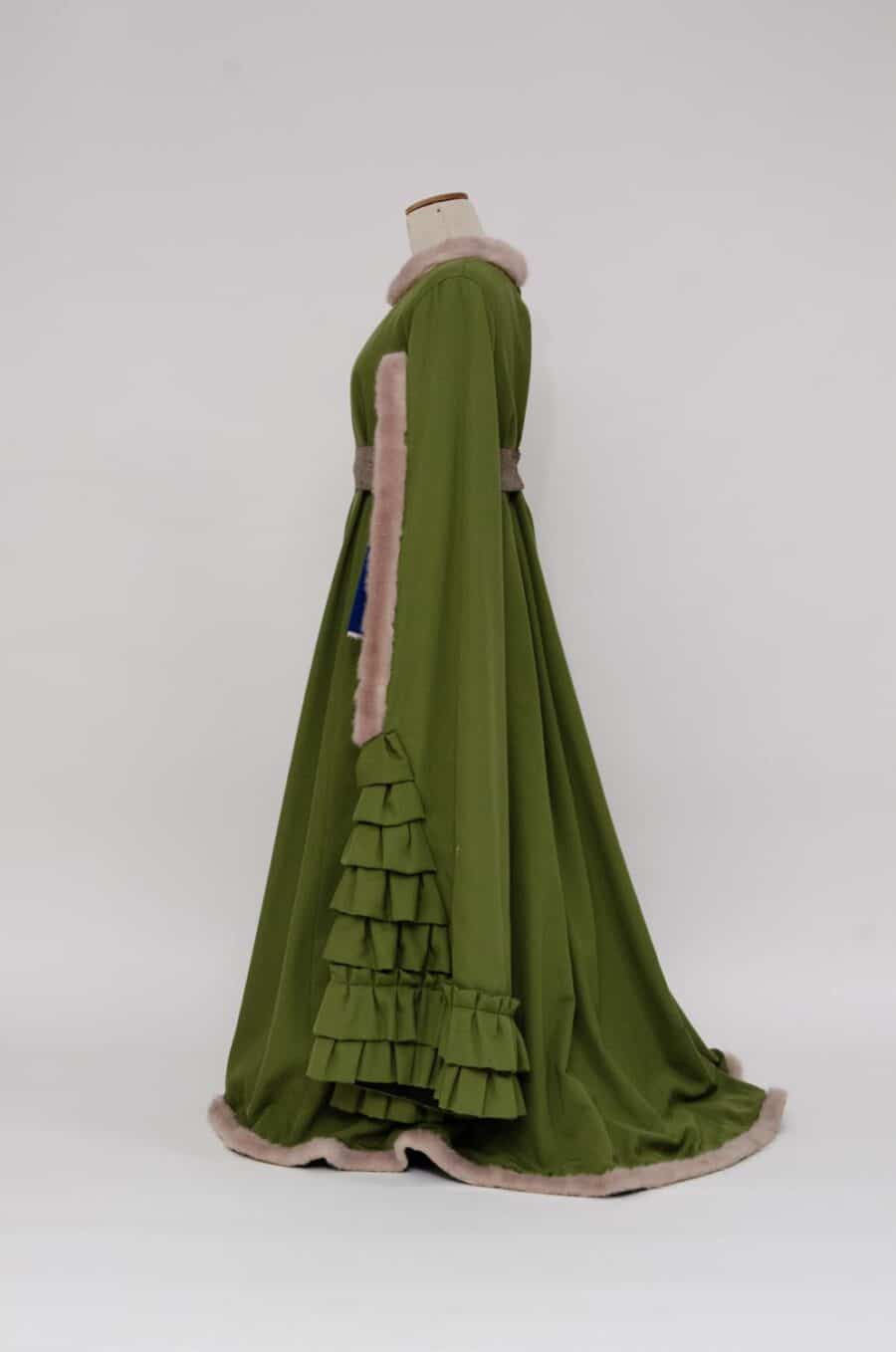 Gotiek jurk groen - Afbeelding 2