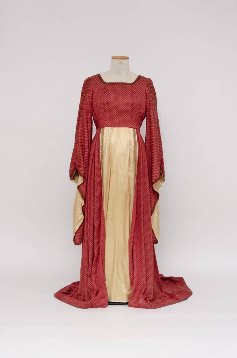 Renaissance jurk rood